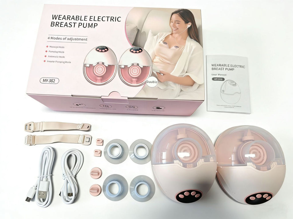 Tragbare elektrische Milchpumpe (ein- oder doppelseitig)