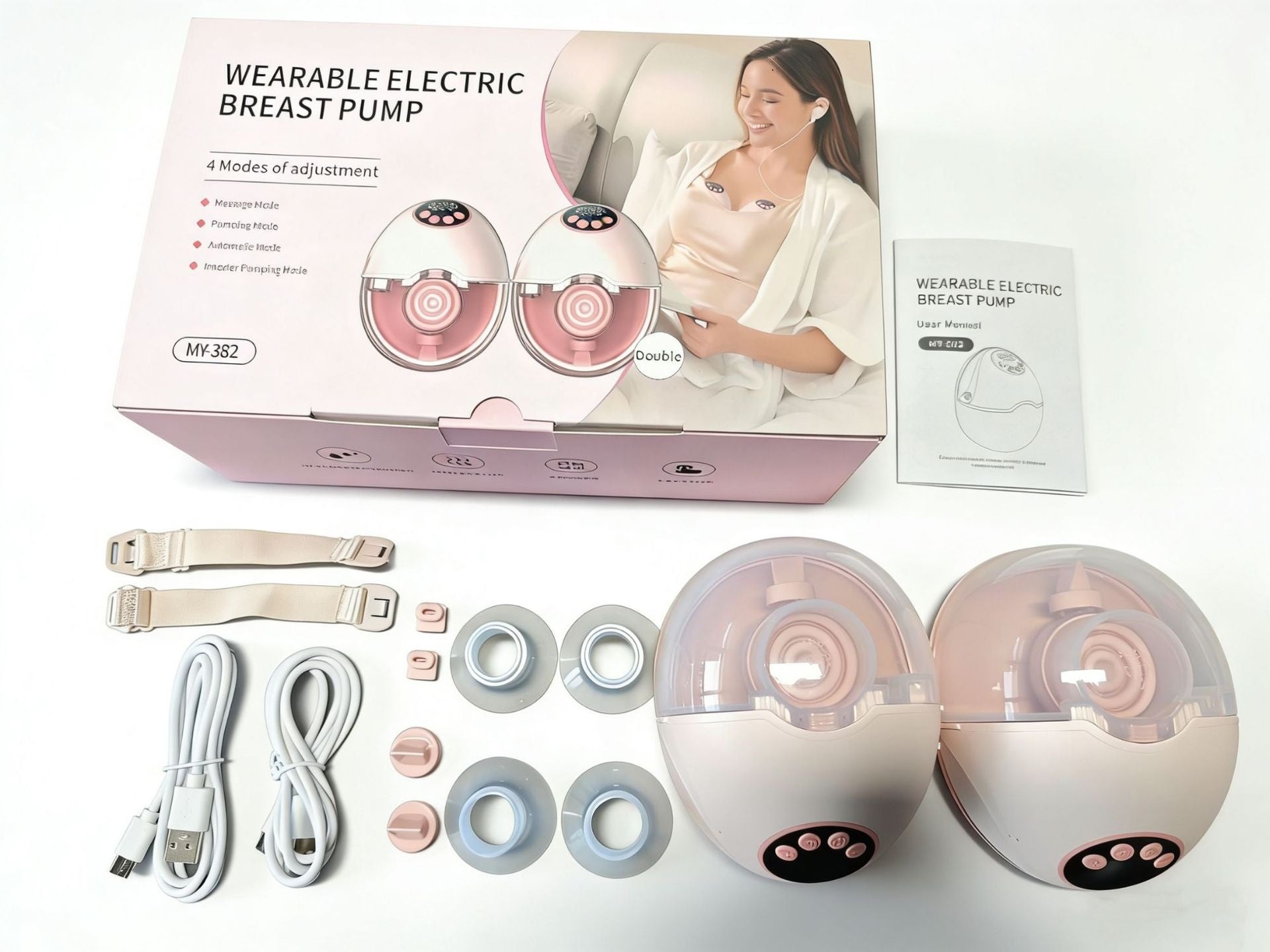 Tragbare elektrische Milchpumpe (ein- oder doppelseitig)