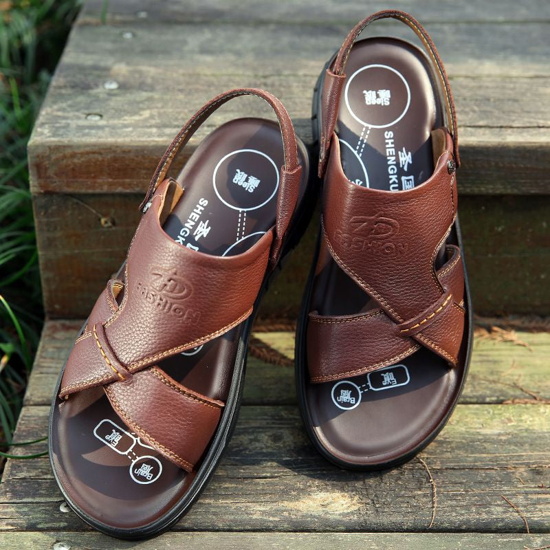 Herren Leder-Sandalen