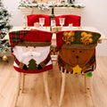 Weihnachtlicher Stuhlbezug aus Fleece mit Schneemann-Design – Bild 2 | LuxeStyle
