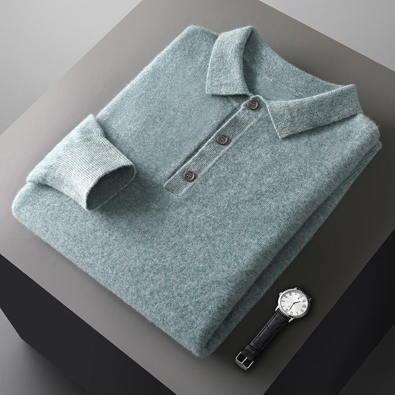 Herren Rollkragenpullover aus Wolle