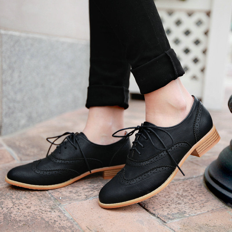 Oxford-Mules im Retro-Look für Damen