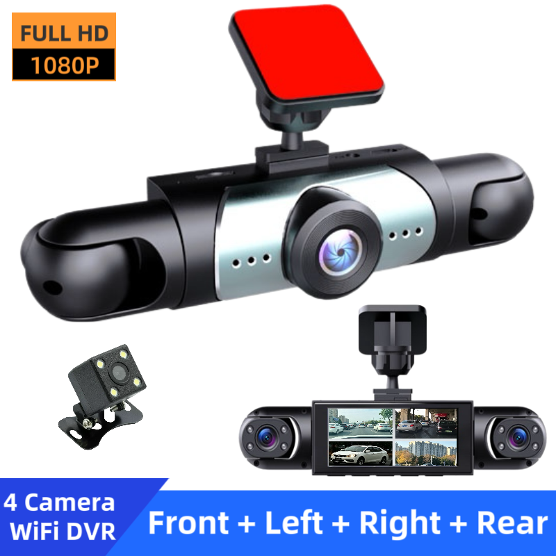 4-Kamera-Dashcam