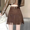 Tassel-Rock mit leichter Dehnbarkeit – Bild 1 | LuxeStyle
