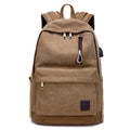 Canvas-Rucksack mit USB-Ladeanschluss – Bild 8 | LuxeStyle