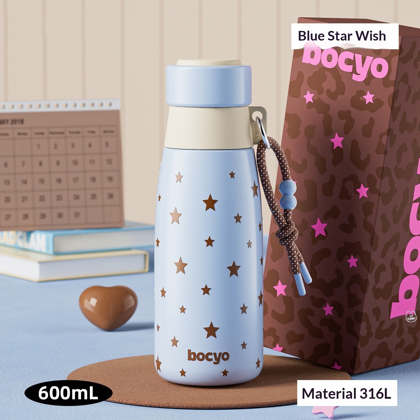 Isolierter Milchflaschen-Becher