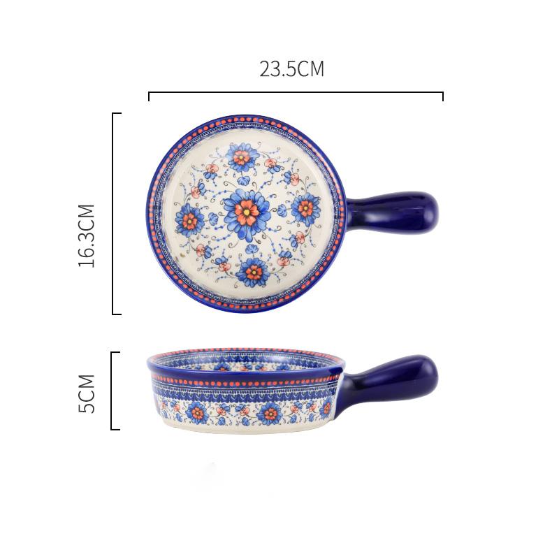 Keramikbackform mit Pflanzenmuster, R – Bild 3 | LuxeStyle