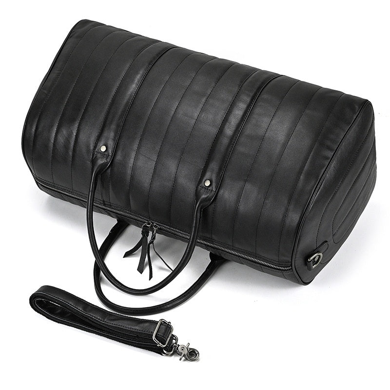 Schwarze Herren Reisetasche Casual | LuxeStyle