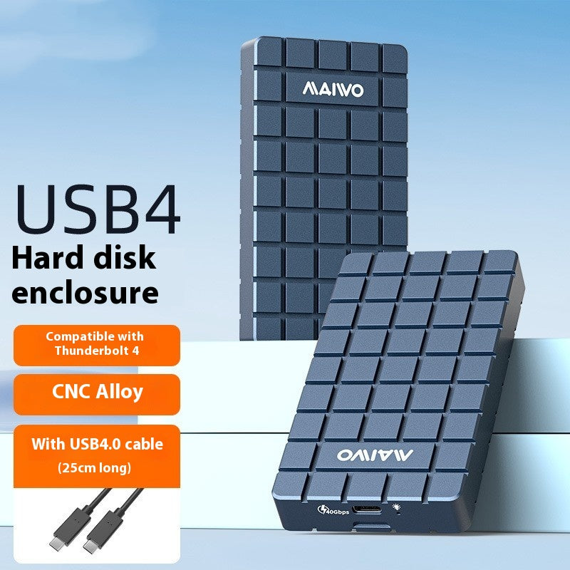 USB4 SSD-Gehäuse für Notebooks, bis 40 Gbit/s