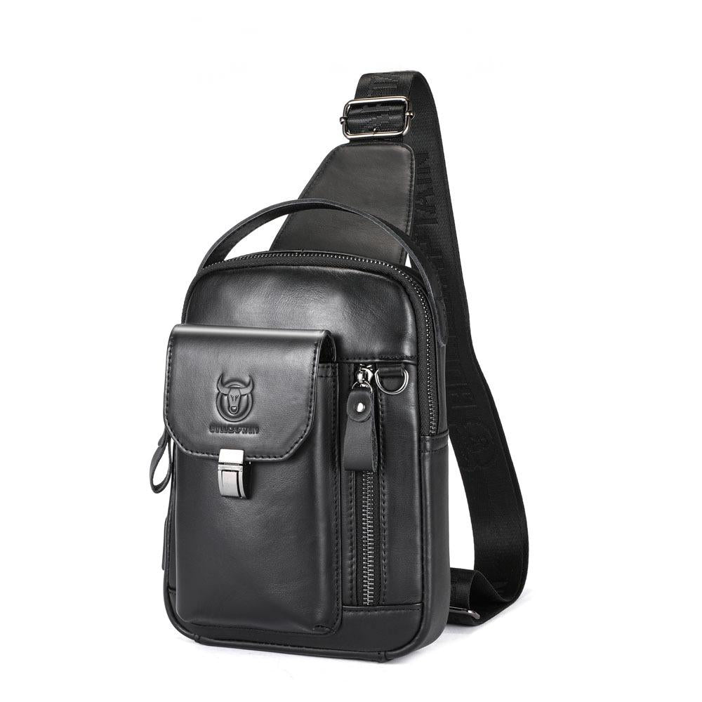 Leder Schultertasche