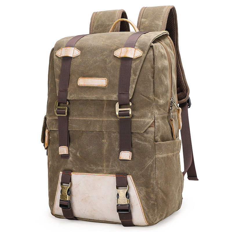 Wasserdichter Canvas-Rucksack – Bild 2 | LuxeStyle