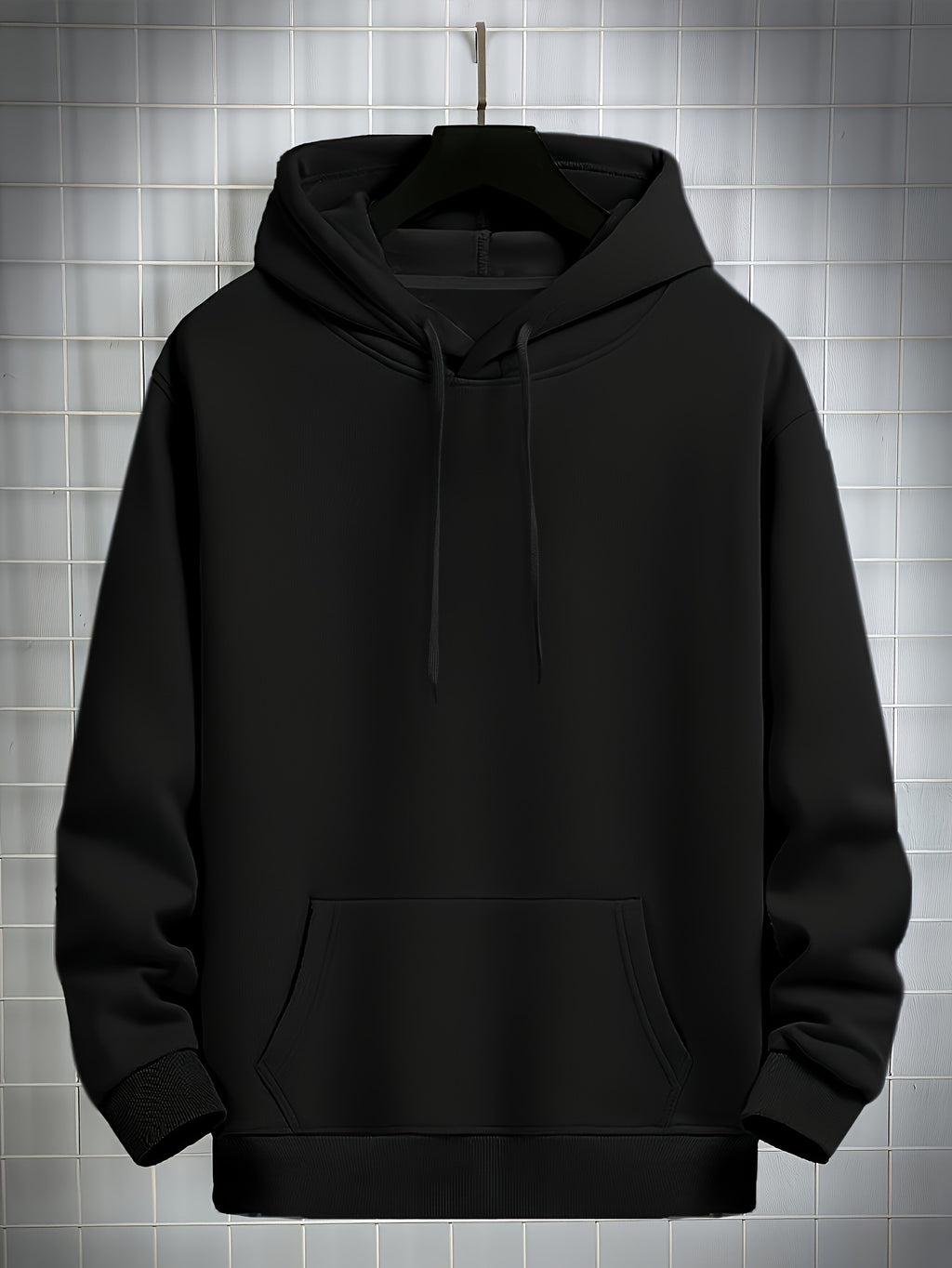 Herren Heavyweight Hoodie mit Kängurutasche