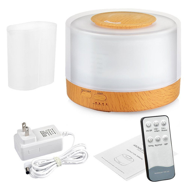 Aroma Diffuser Holzmaserung mit Fernbedienung – Bild 1 | LuxeStyle