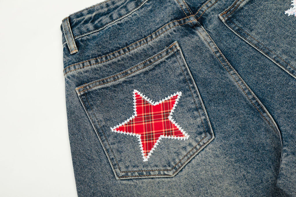 Retro-Kürzsch shorts Damen