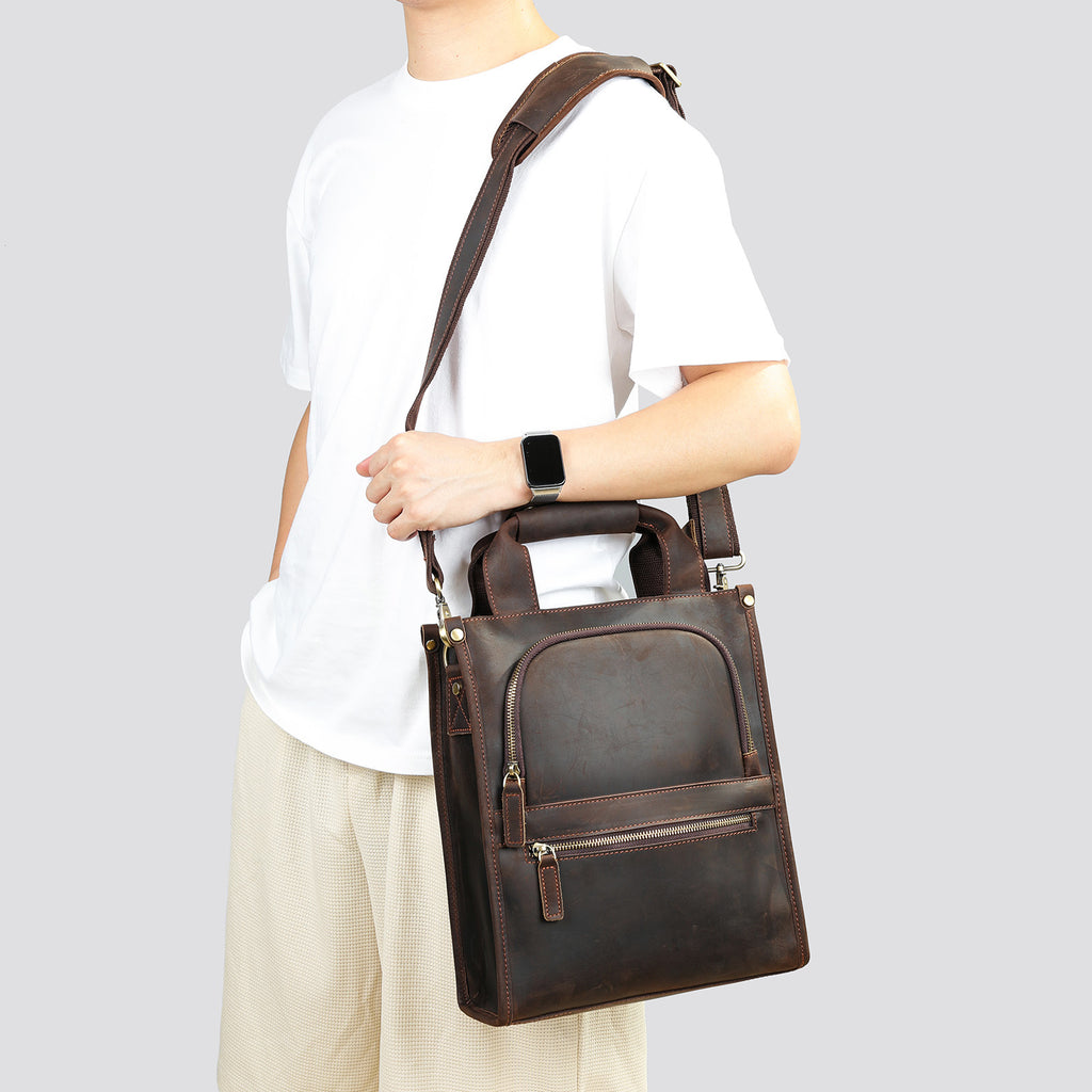 Lederrucksack «Crazy Horse»