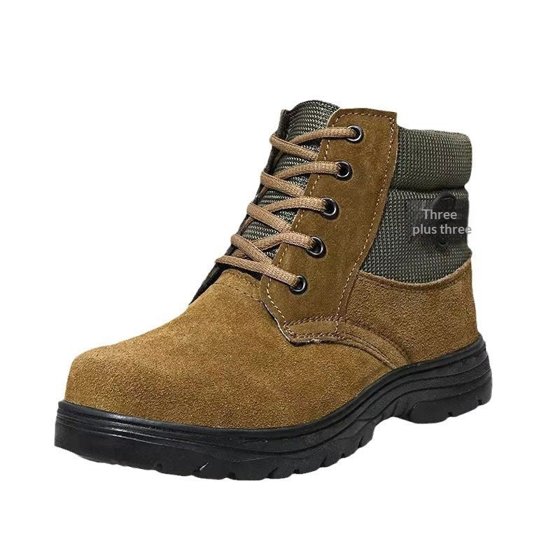 Warme Herren-Boots mit Lammfell-Futter