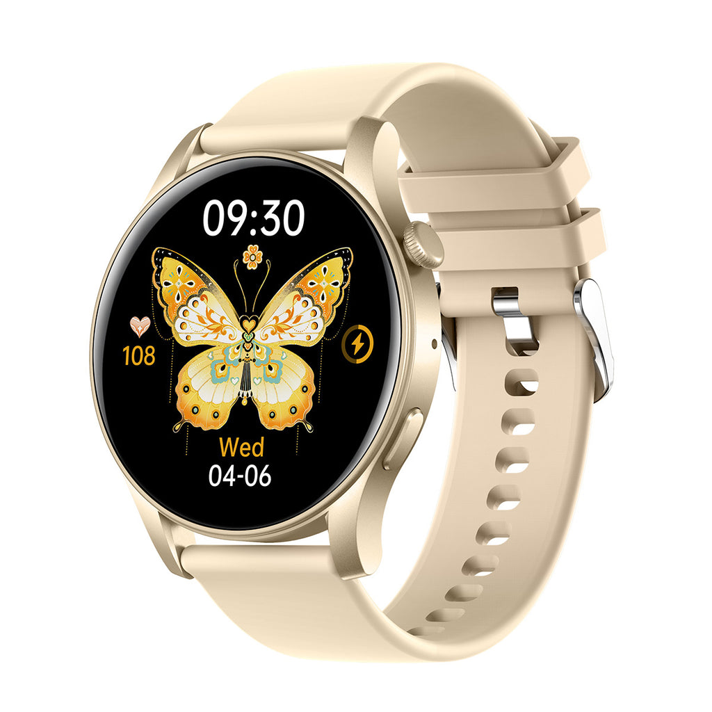 Smartwatch mit Bluetooth-Telefonie und Herzfrequenz