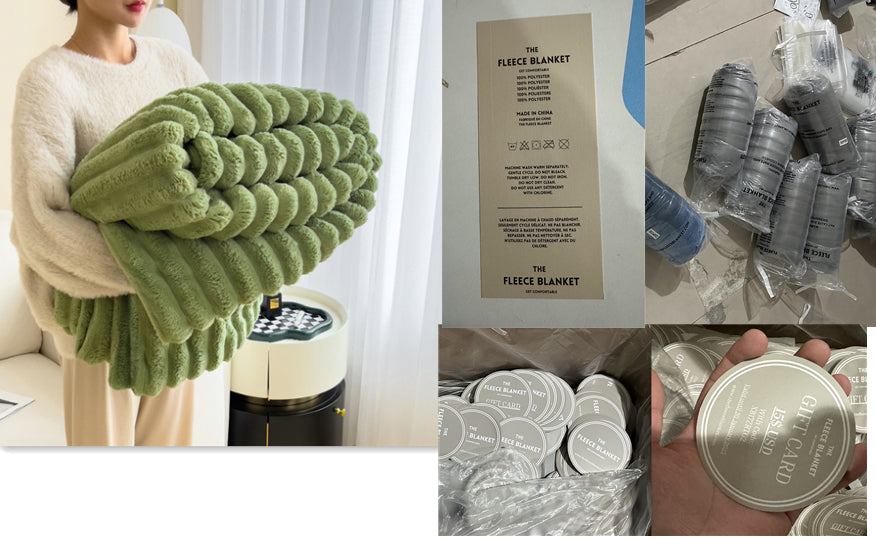 Personalisierte Plüschdecke – Bild 4 | LuxeStyle