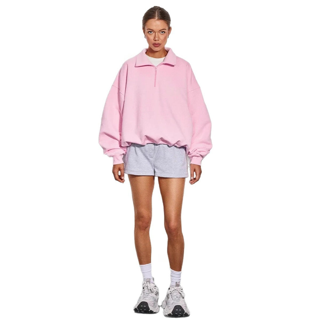 Western-Stil Hoodie mit Letter-Print