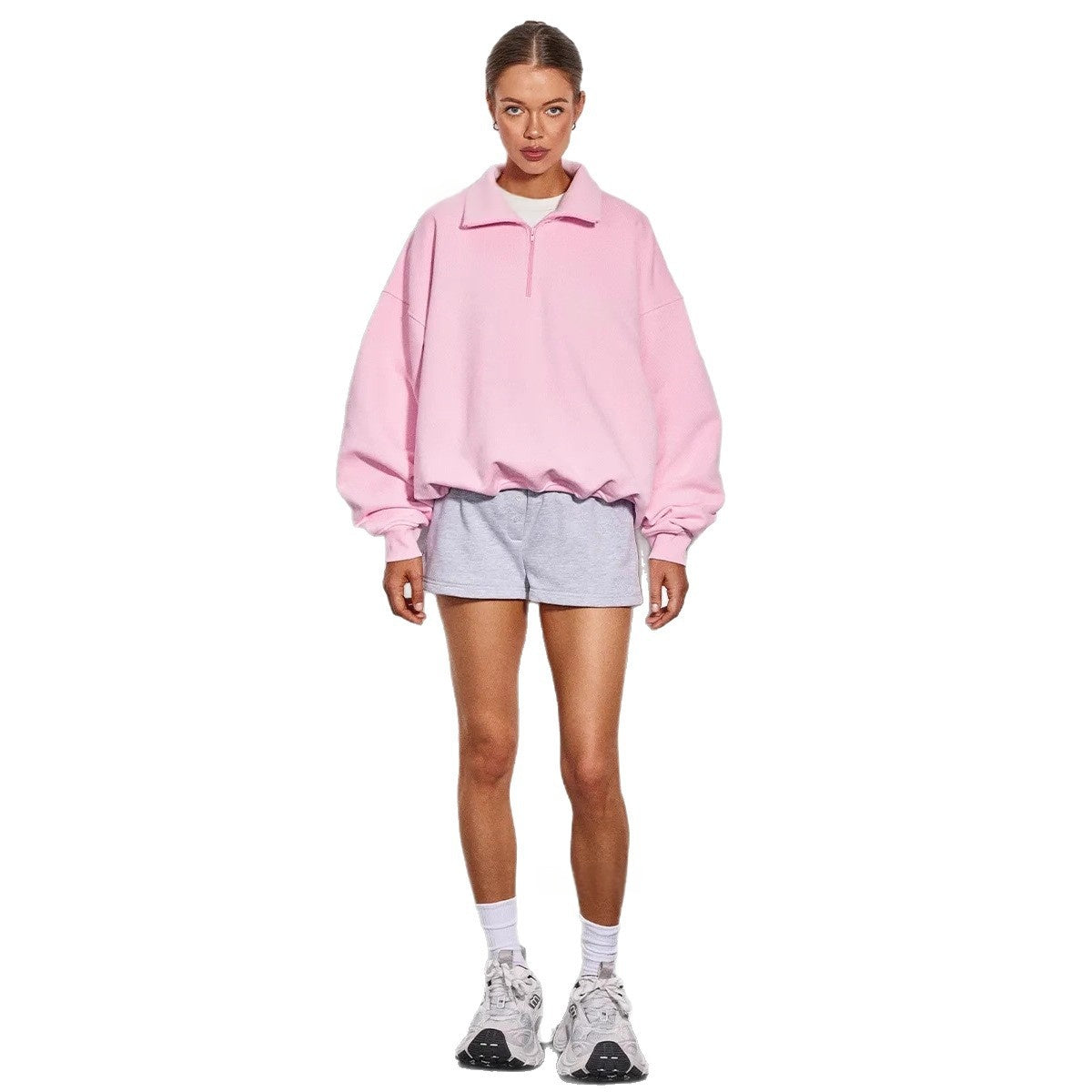 Western-Stil Hoodie mit Letter-Print