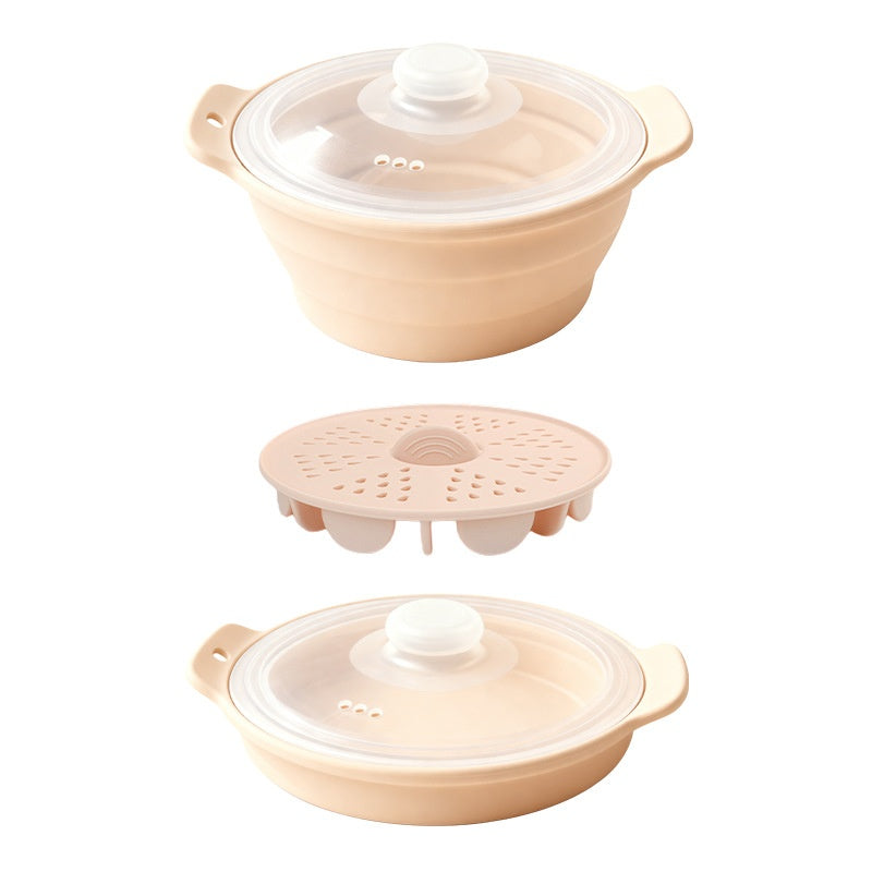 Faltbarer Silikon-Dampfgarer – Bild 5 | LuxeStyle