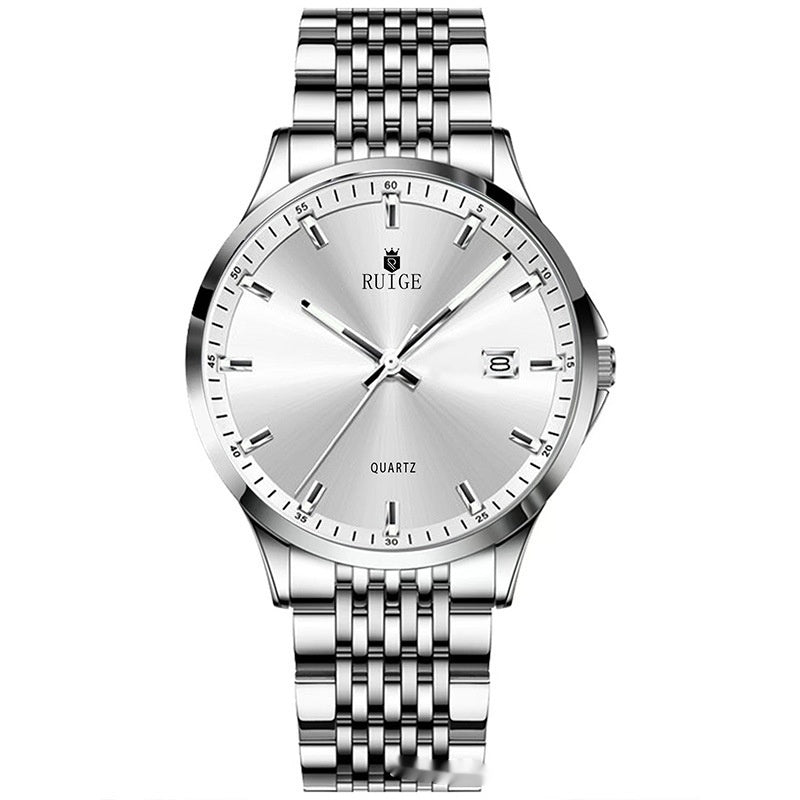 Quarz-Armbanduhr Business-Stil