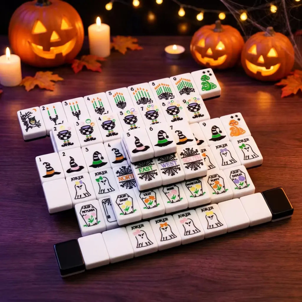 Mahjong-Spielset aus Acryl