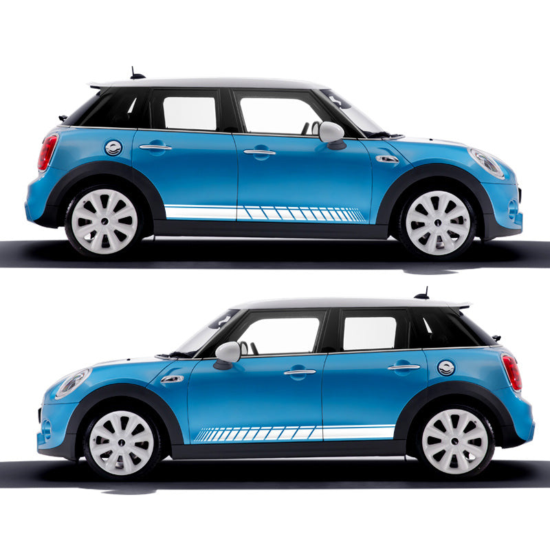 Auto-Aufkleber Körperlinie Farbe Streifen Dekoration – Bild 4 | LuxeStyle