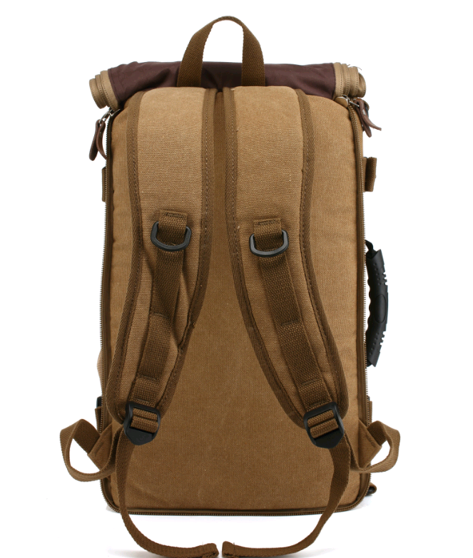 Grosser Canvas-Rucksack für Männer – Bild 11 | LuxeStyle