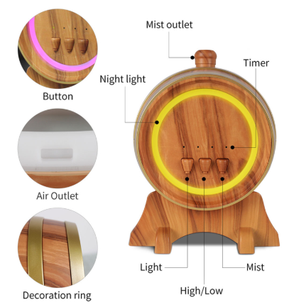 Smart Aromatherapie-Diffusor mit App-Steuerung – Bild 7 | LuxeStyle