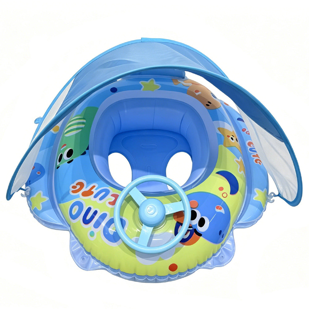 Schwimmring mit Sonnenschutz