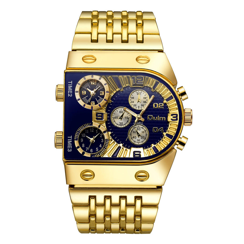 Männer Armbanduhr Gold