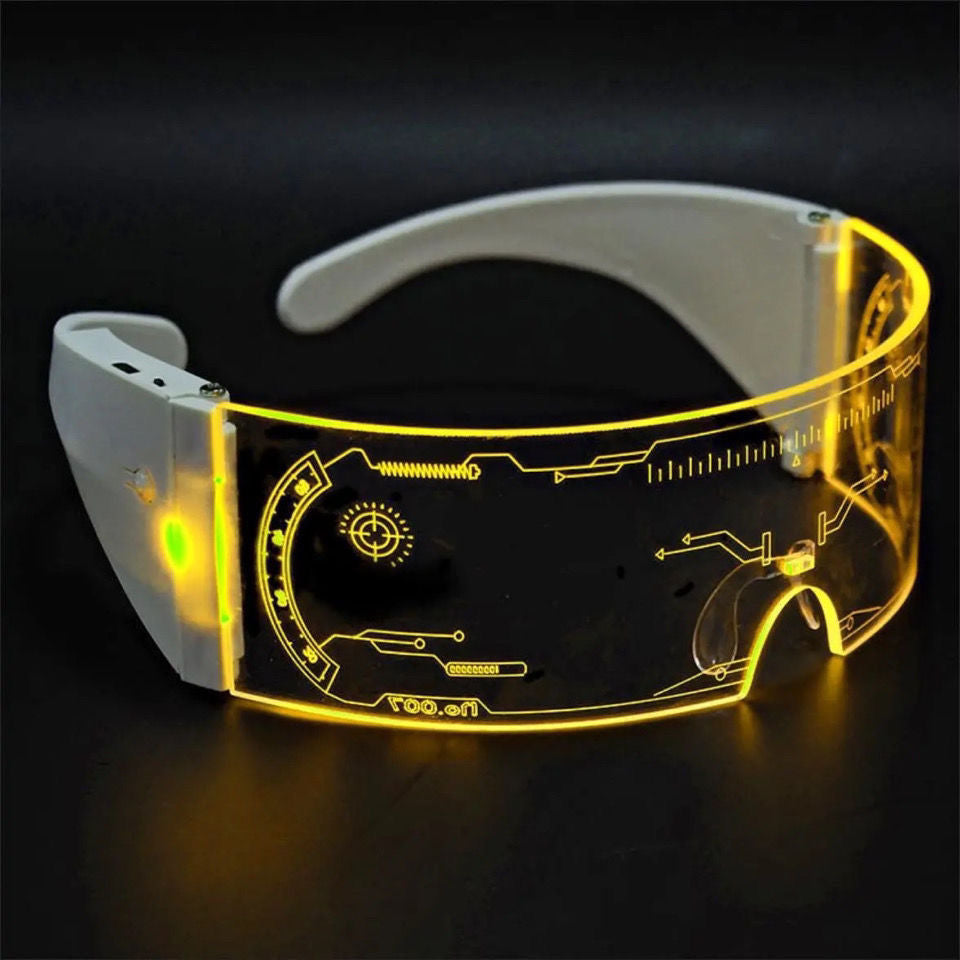 Leuchtbrille für sicheres Fahren bei Nacht