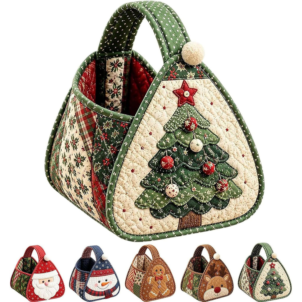 Weihnachts-Stoffkorb zum Selbermachen – Bild 6 | LuxeStyle