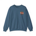 Unifarbenes Rundhals-Sweatshirt – Ansicht 2