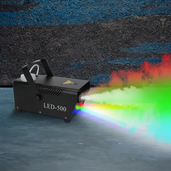 Nebelmaschine mit RGB-LED und Fernbedienung