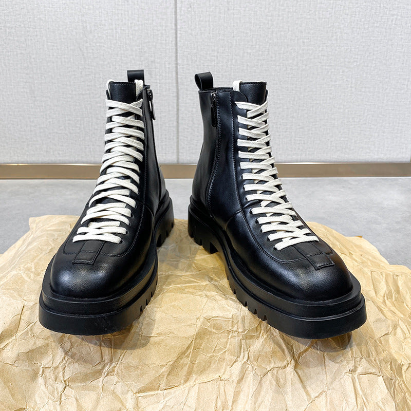 Britische High-Top Schuhe