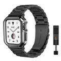 Edelstahlarmband mit TPU-Gehäuse für Apple Watch | LuxeStyle