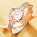 Ginkgo-Blatt Uhrenarmband für Damen | LuxeStyle