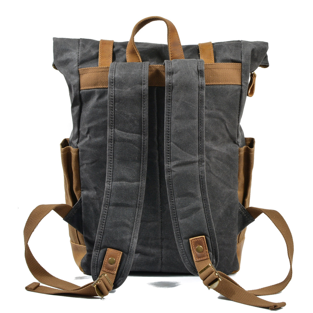 Retro Rucksack mit Kontrastfarben | LuxeStyle