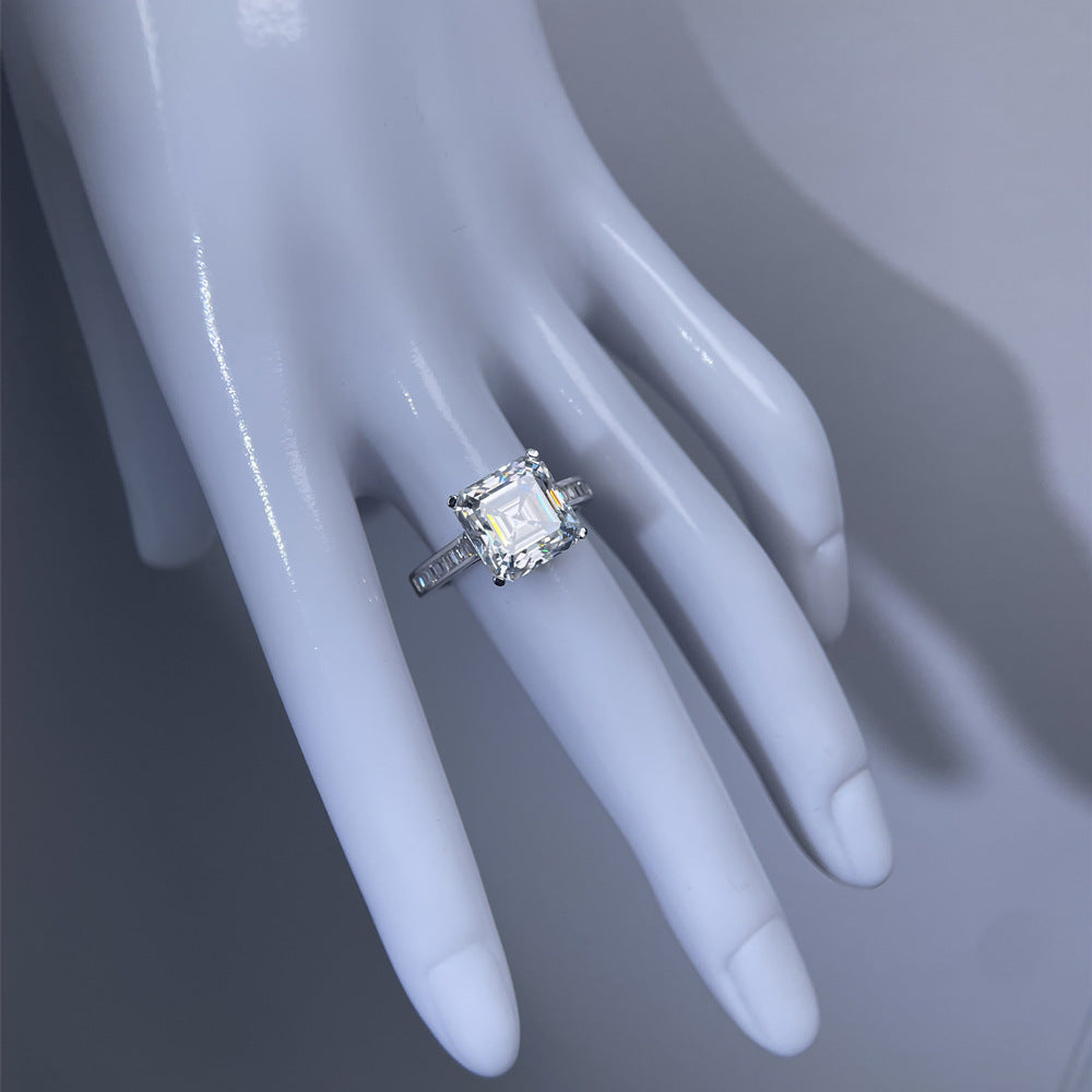 Moissanit Ring