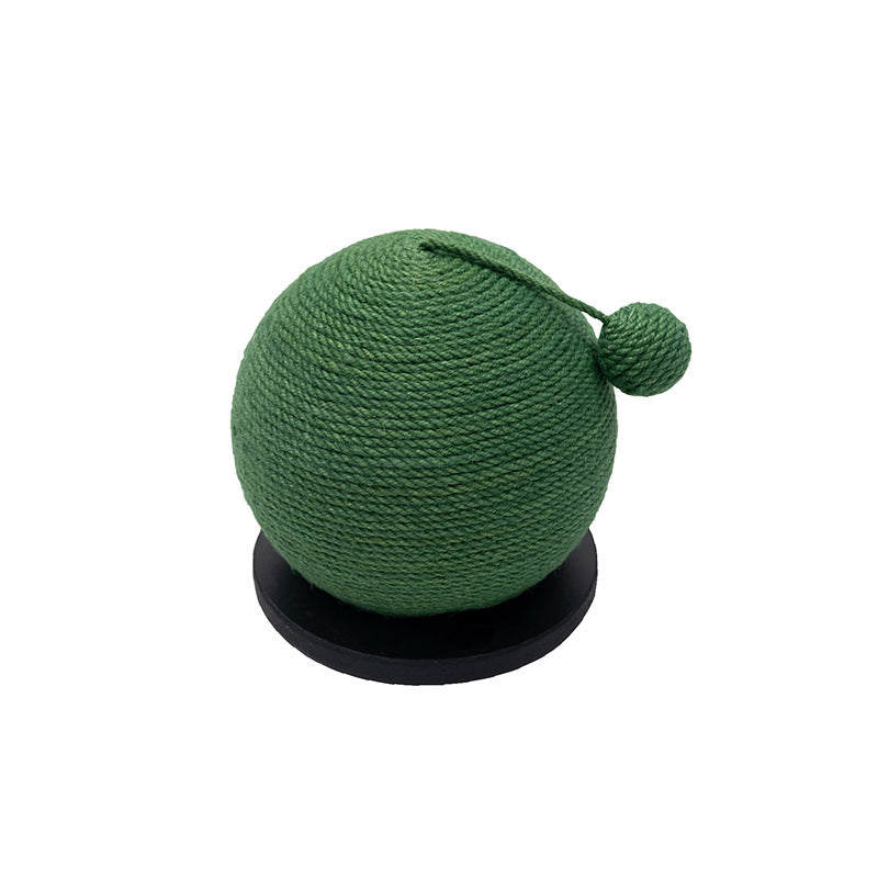 Kratzball für Katzen im Kaktus-Design