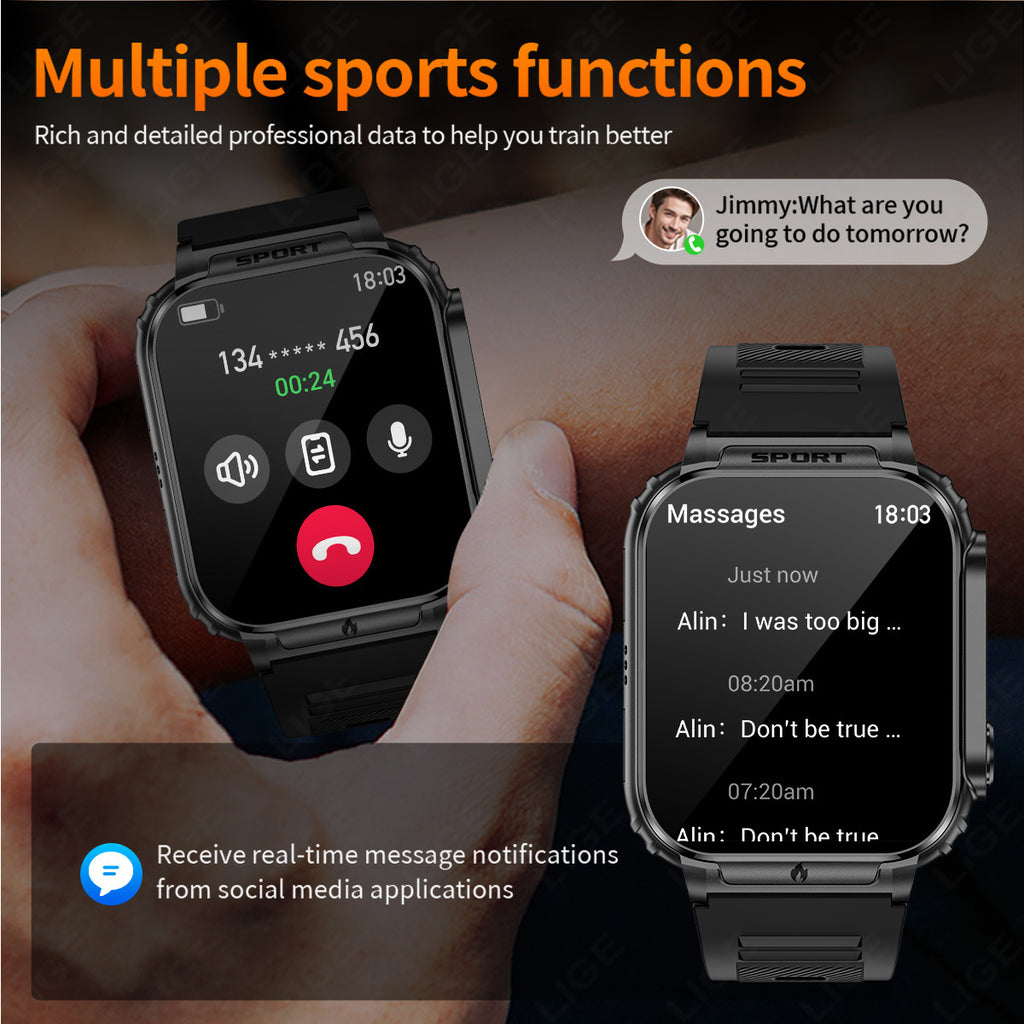 P60 2-in-1 Outdoor Smartwatch