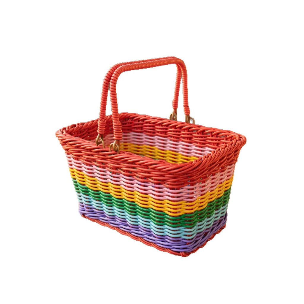 Handgeflochtener Rattan-Look Korb – Bild 5 | LuxeStyle