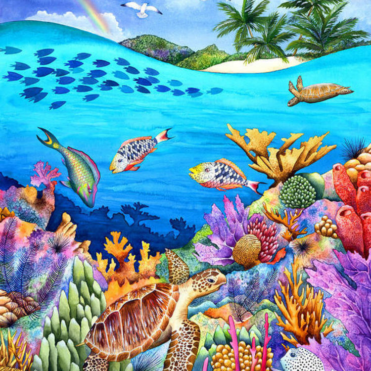 Unterwasserwelt Diamond Painting Stickset