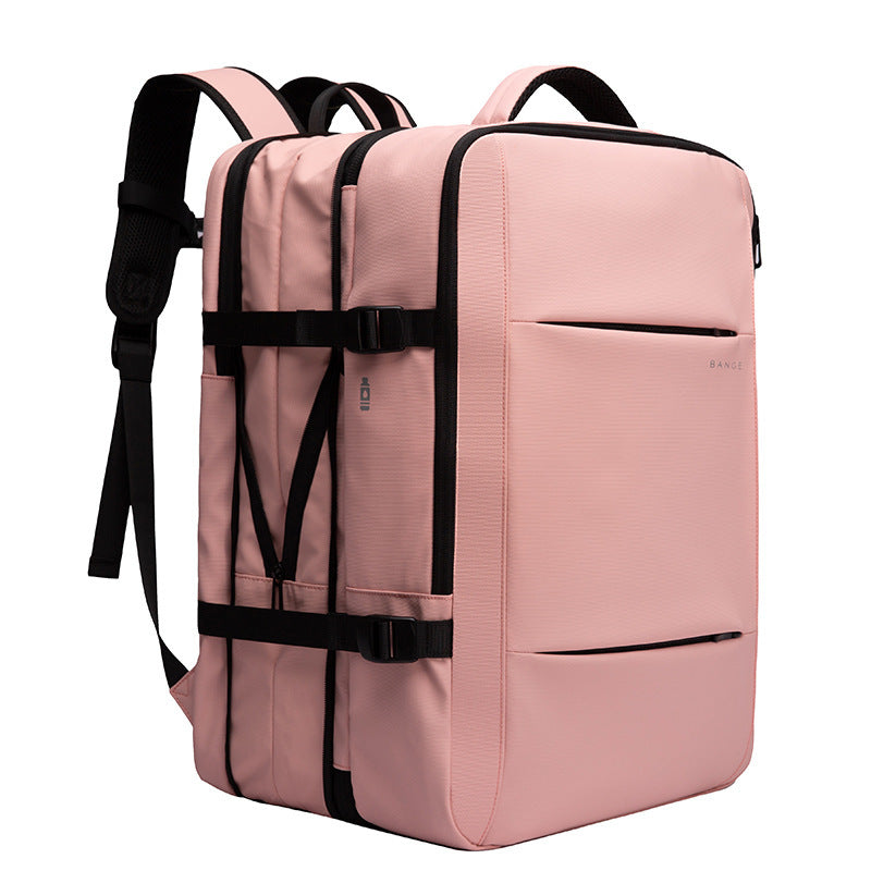 Business-Rucksack für Herren, 36-55 L, schwarz – Bild 2 | LuxeStyle