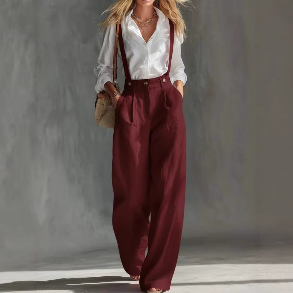 Vielseitiger Jumpsuit mit weitem Bein
