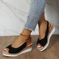 Keilsandalen mit Hanfseil und Schleife – Bild 6 | LuxeStyle