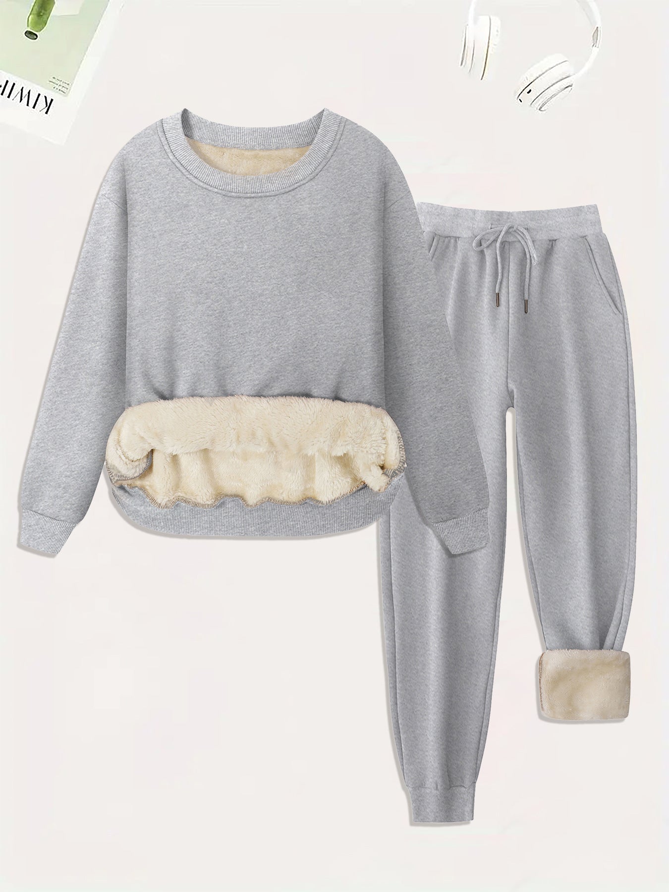 Lammwoll-Pulli-Set