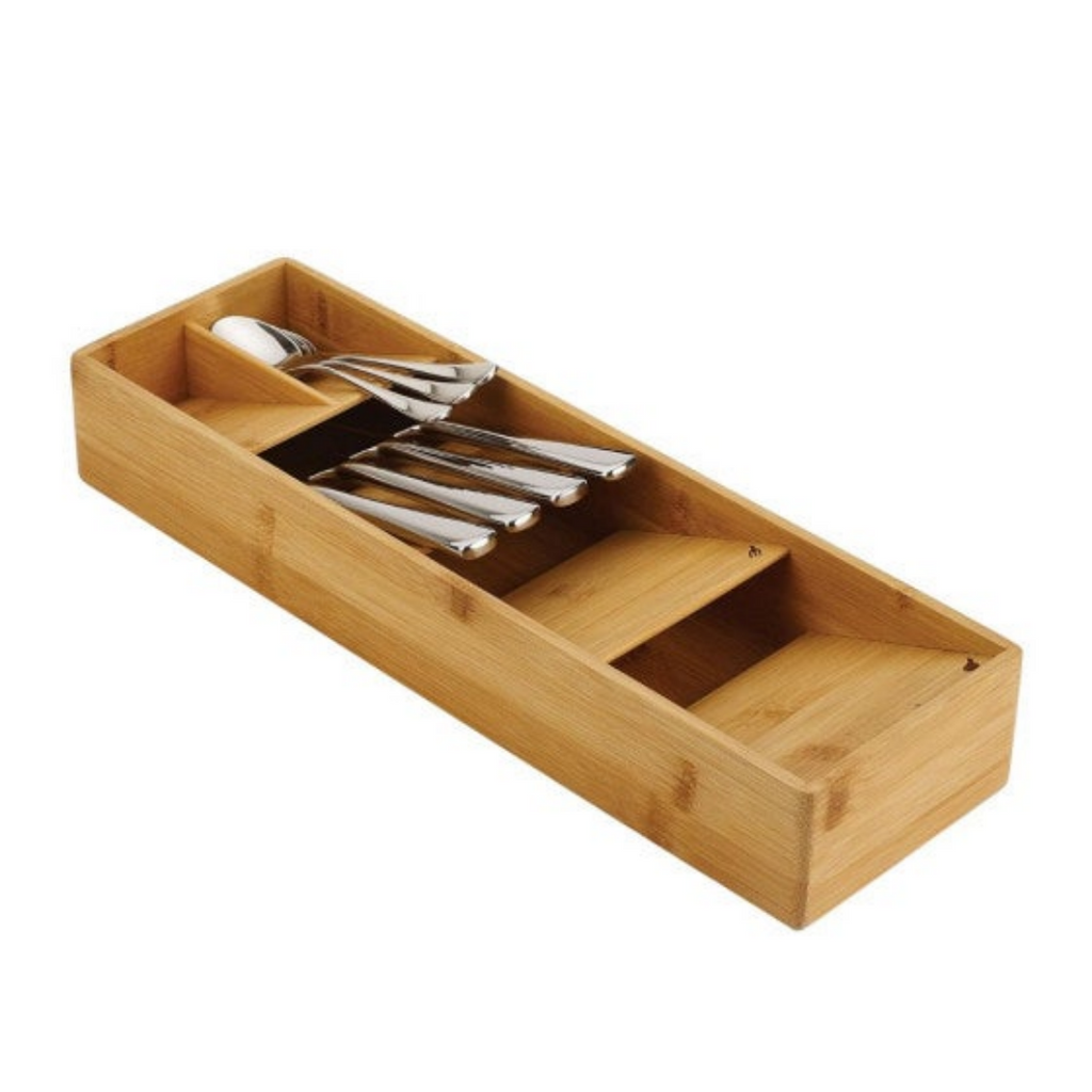 Bambus-Organizer von oben